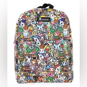 TokiDoki Blue Print backpack! New with tags!